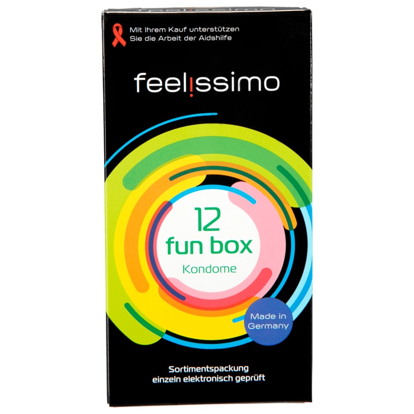 Feelissimo Kondome Fun Box 12 Stück